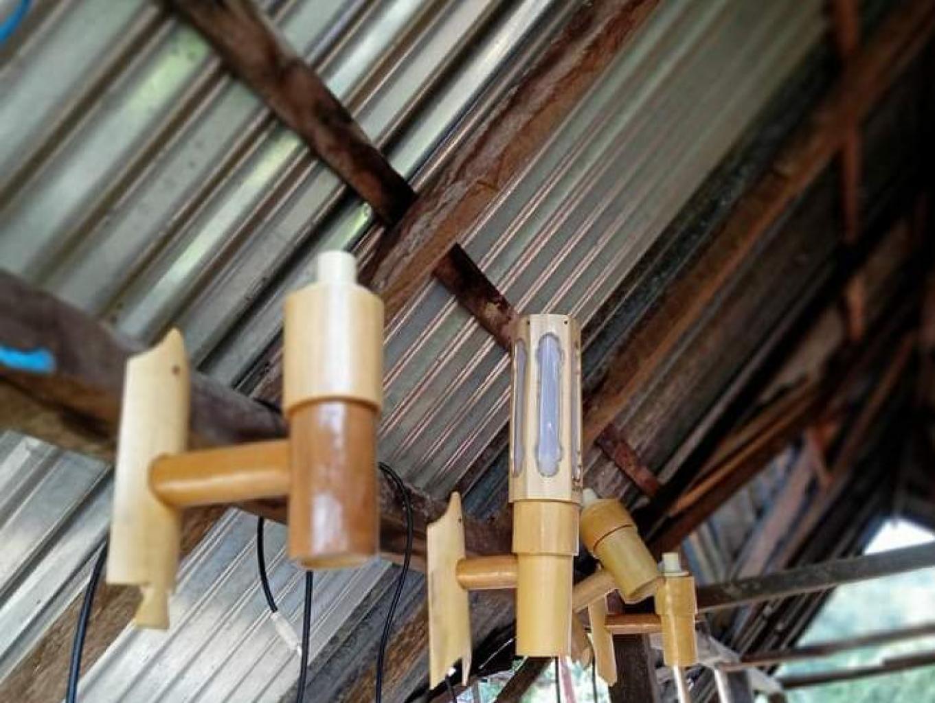 Lampu Tidur Dari Bambu