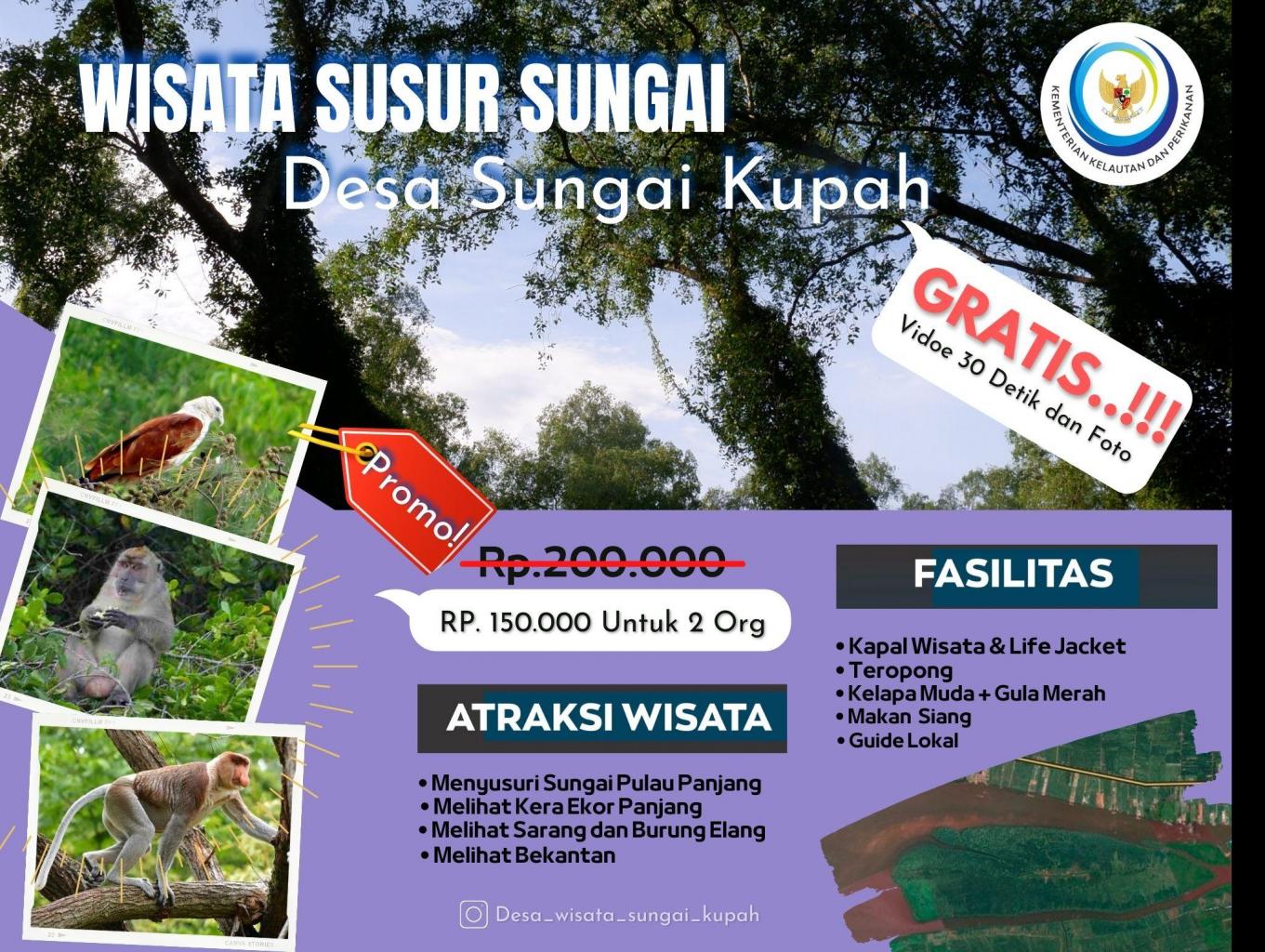 Paket Wisata Susur Sungai
