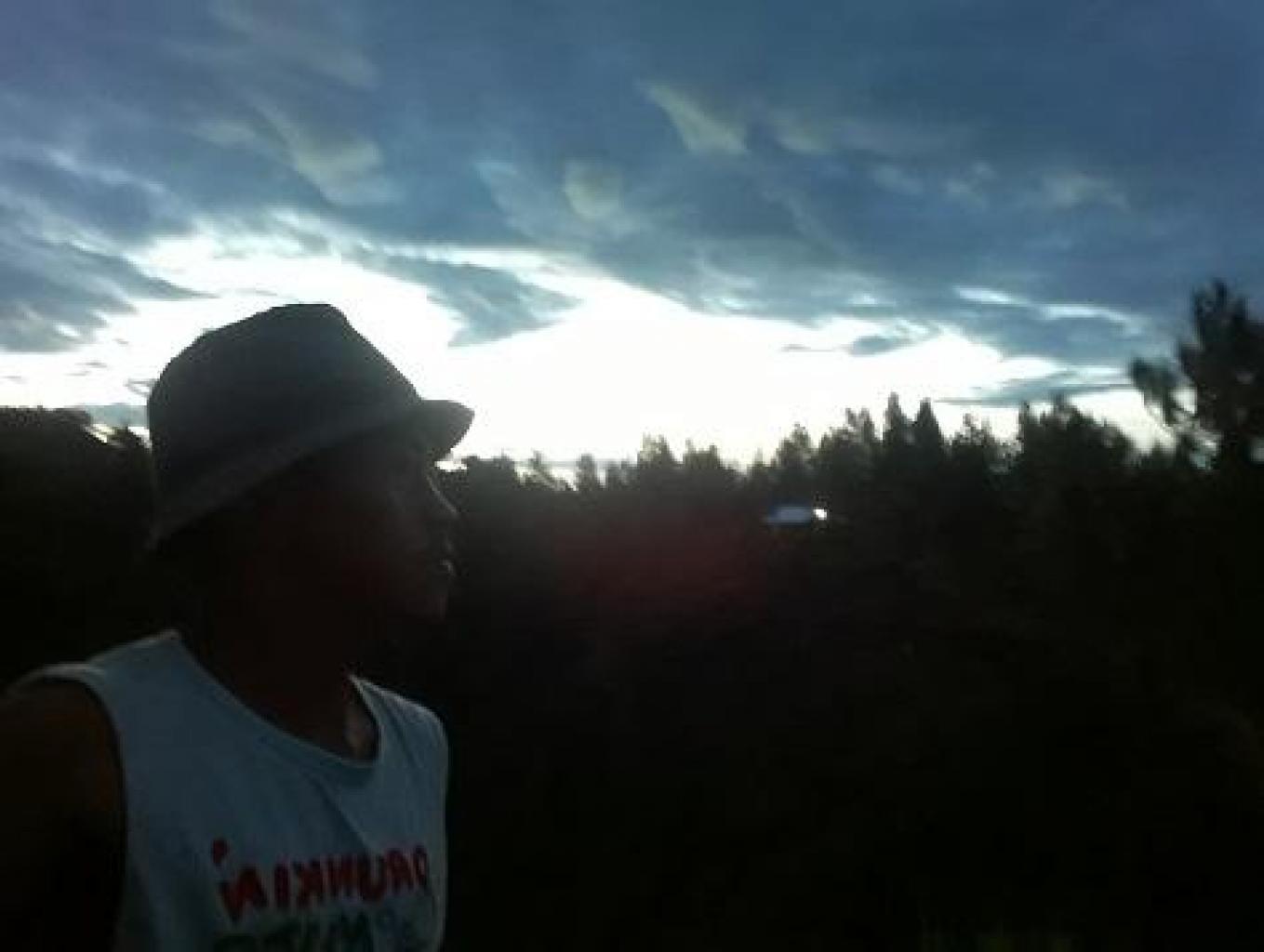 Pemandangan Alam Di Petang Hari