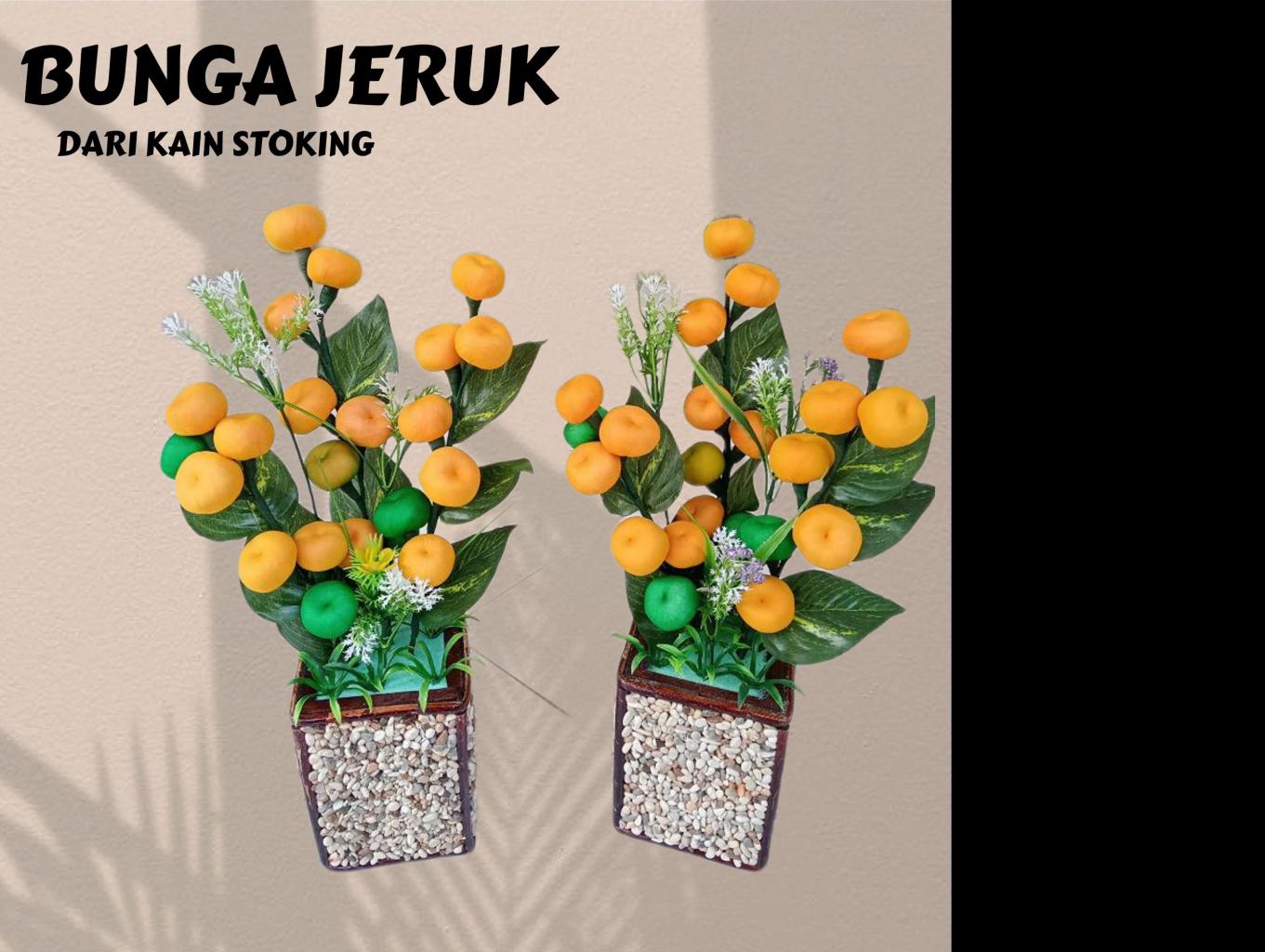 Produk Kerajinan Bunga Dari Kain Stoking