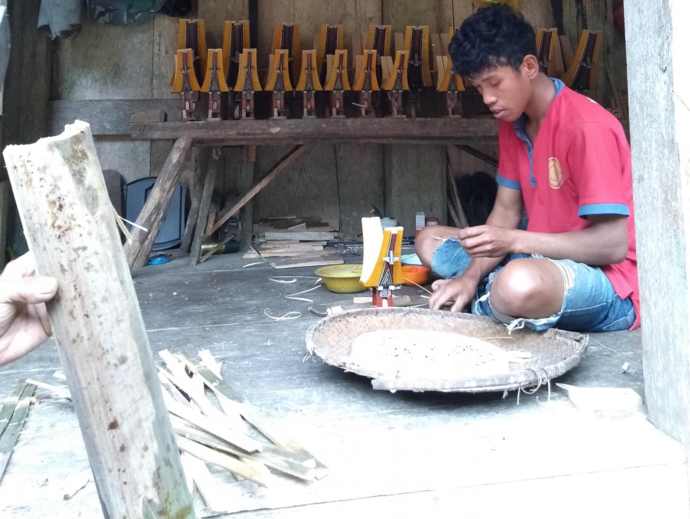 Miniatur Rumah Tongkonan Toraja