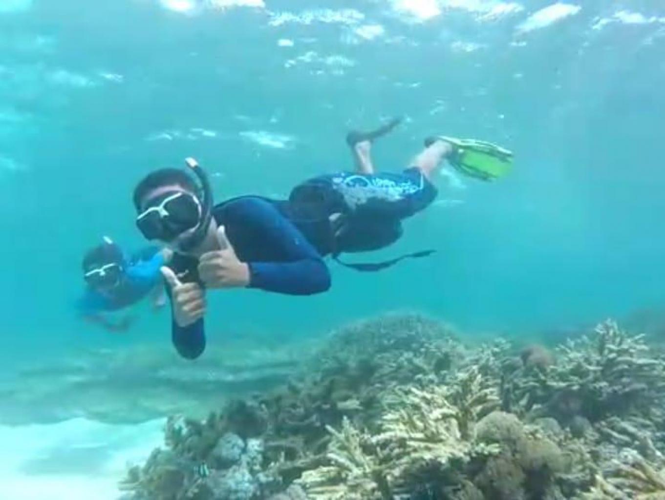 Snorkling Gili Lebur Desa Labuhan Lombok