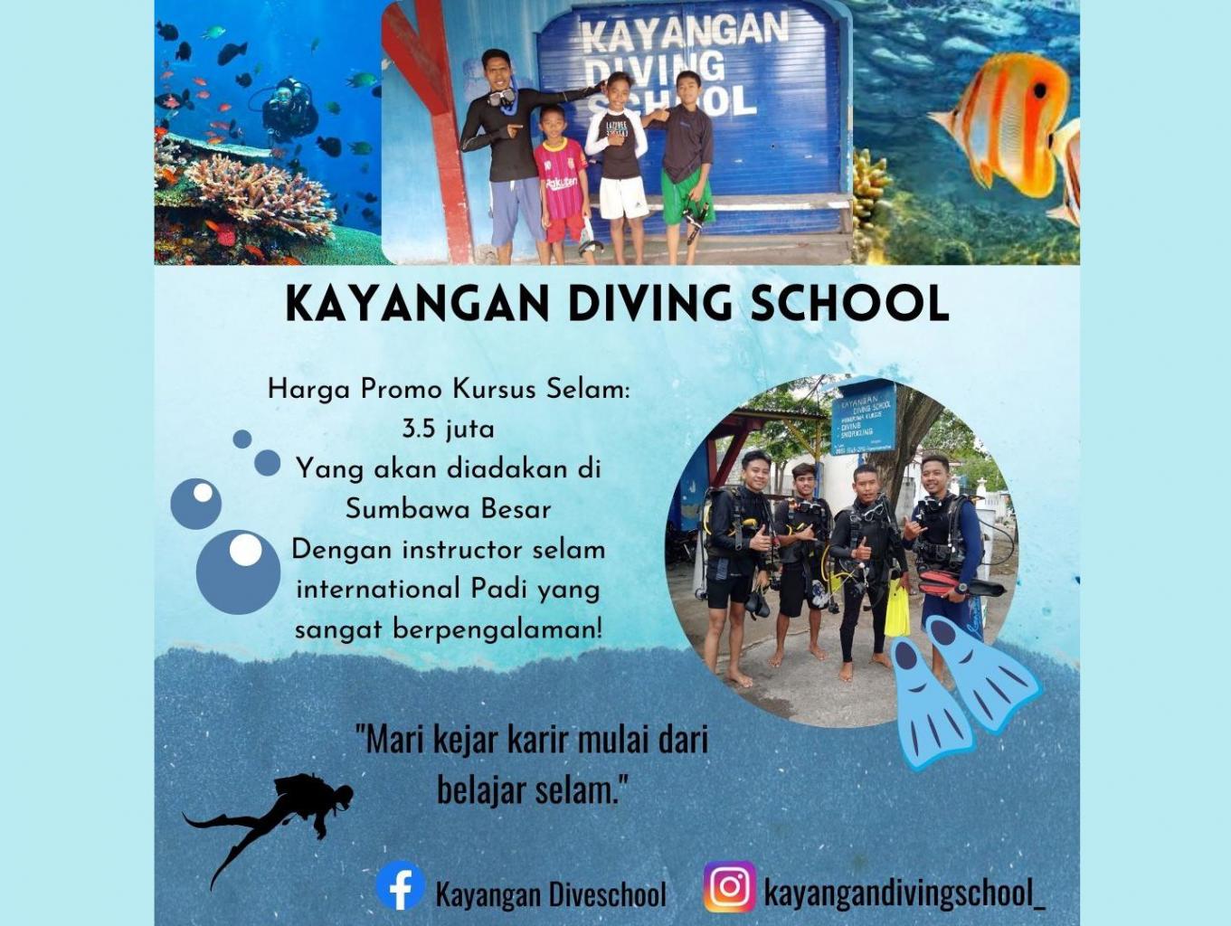 Kursus Selam, Kayangan Diving School