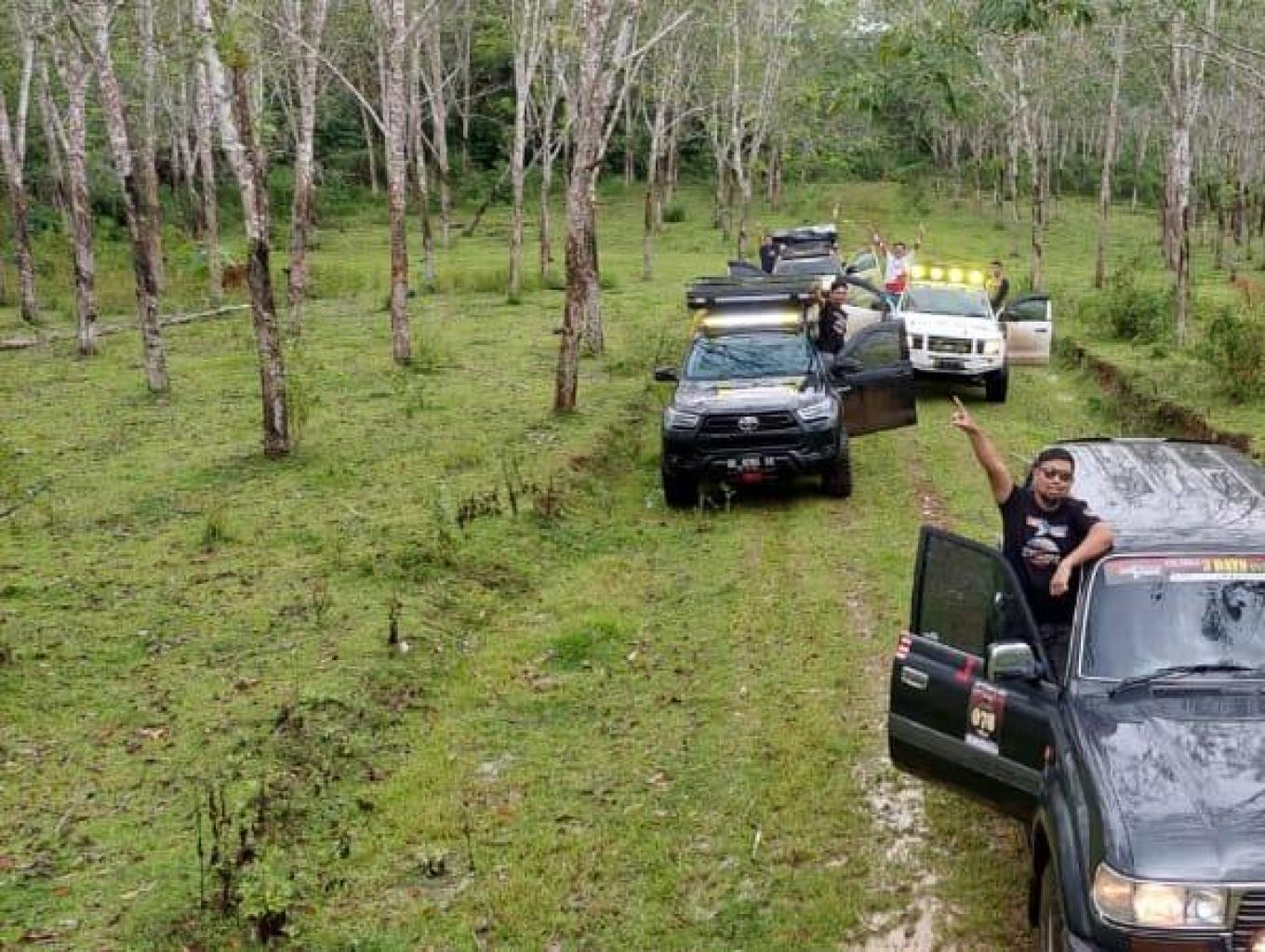 Jelajah Hutan Karet Off-road