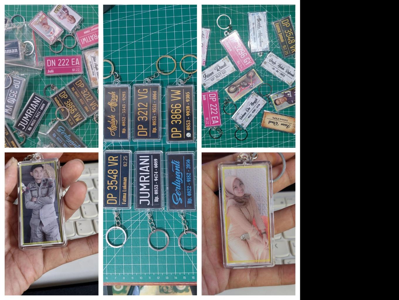 Ganci Plat Kendaraan Custom