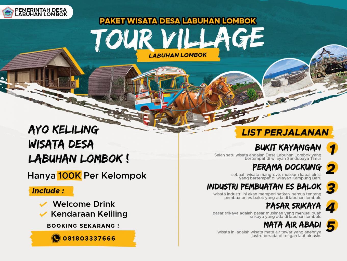 Tour Village Desa Labuhan Lombok