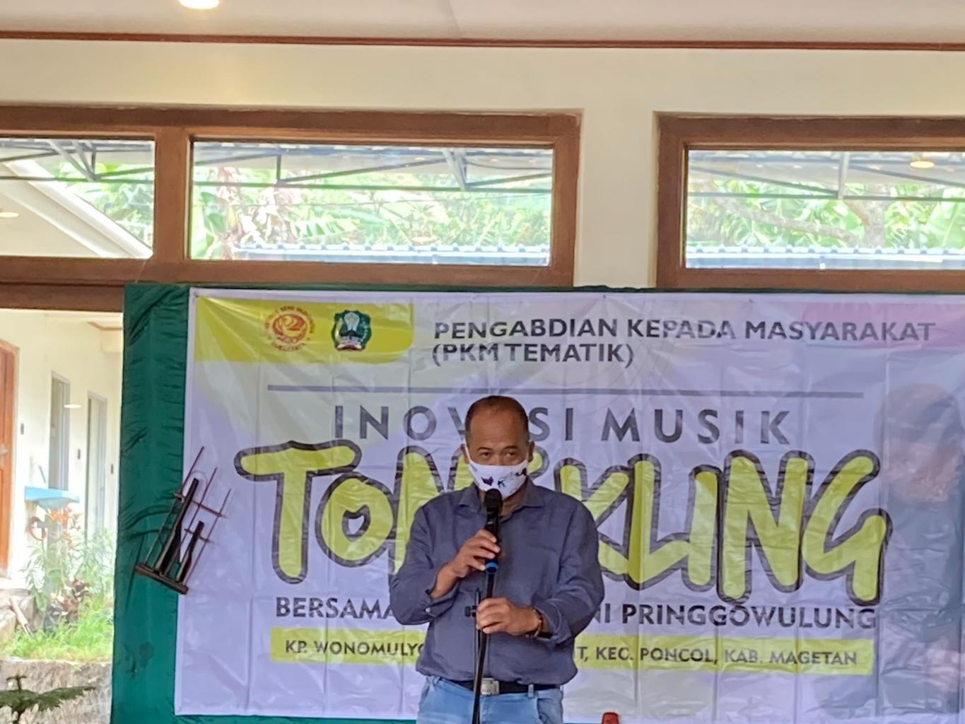 Seminar Tentang Membuat Alat Musik Dari Bambu Di Vihara Wonomulyo