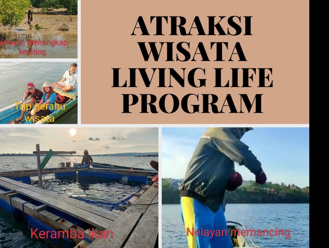 Atraksi Living Life Program Bersama Nelayan