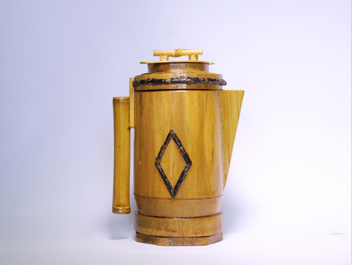Set Teko Dari Bambu