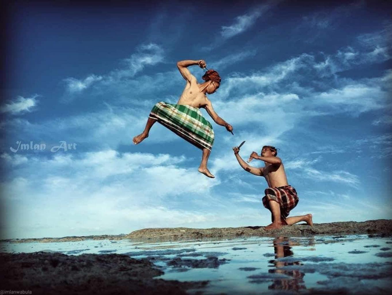 Mangaru Dengan Keris