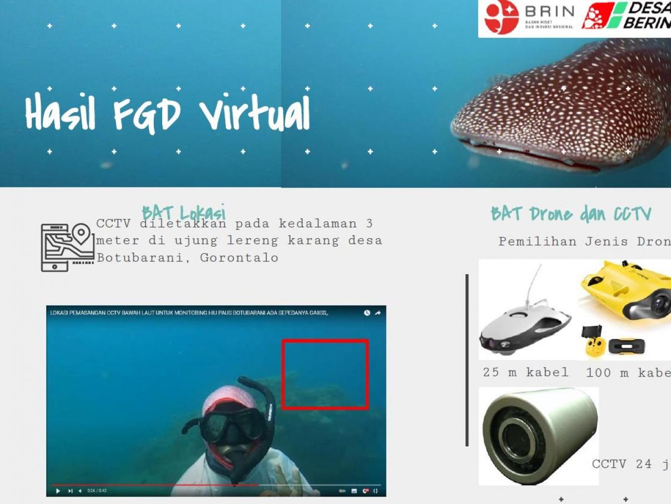 Virtual Tour Wisata Minat Khusus Hiu Paus Botubarani Gorontalo