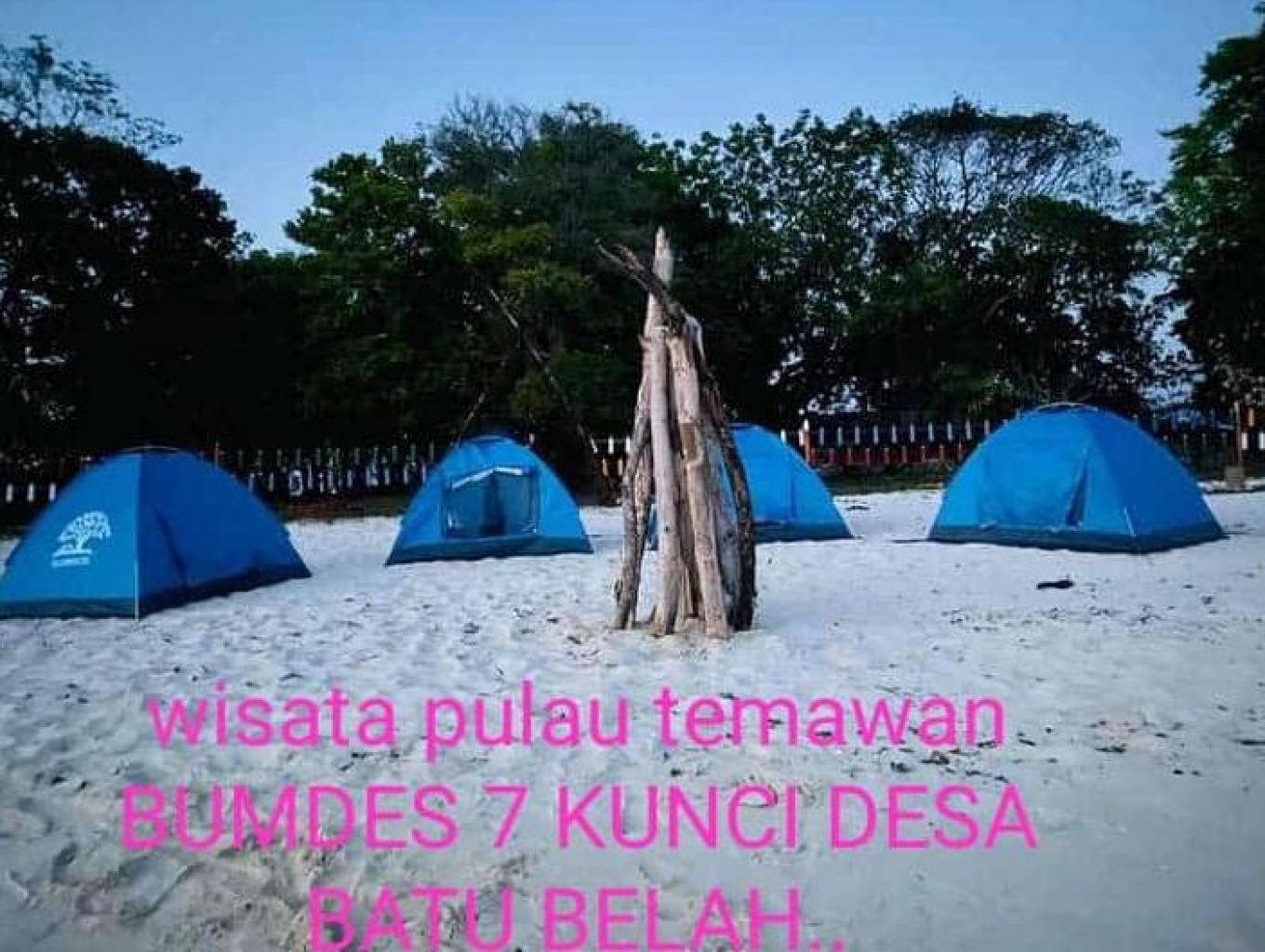 Wisata Pulau Temawan Islend