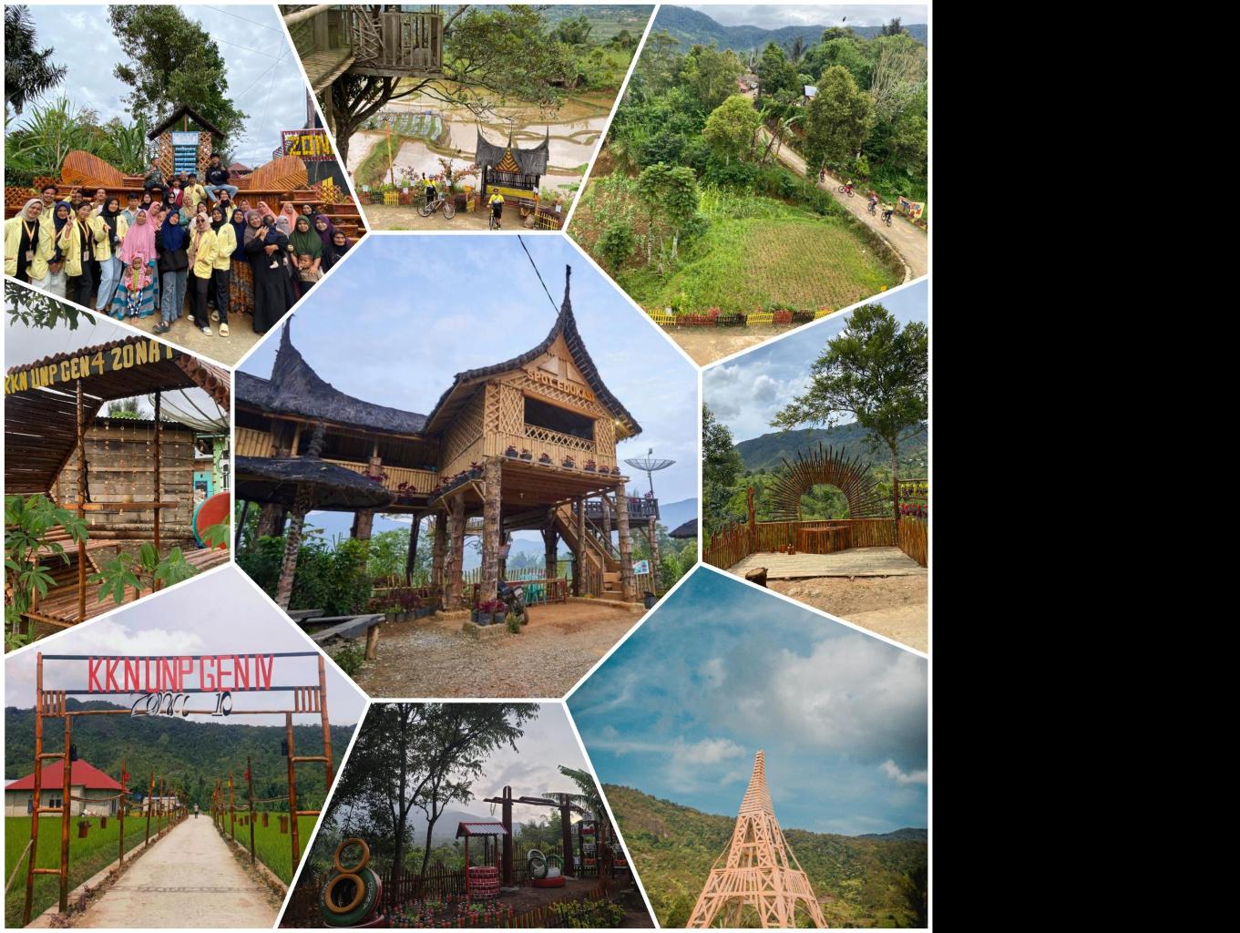 Tour zona hijau desa wisata KBA Tabek Talang Babungo