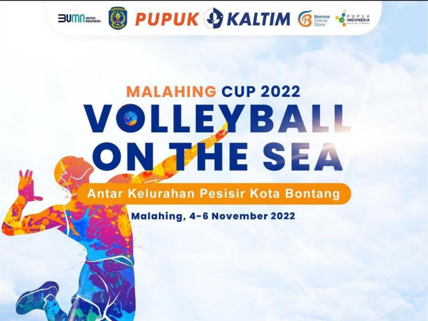 Volley on the sea