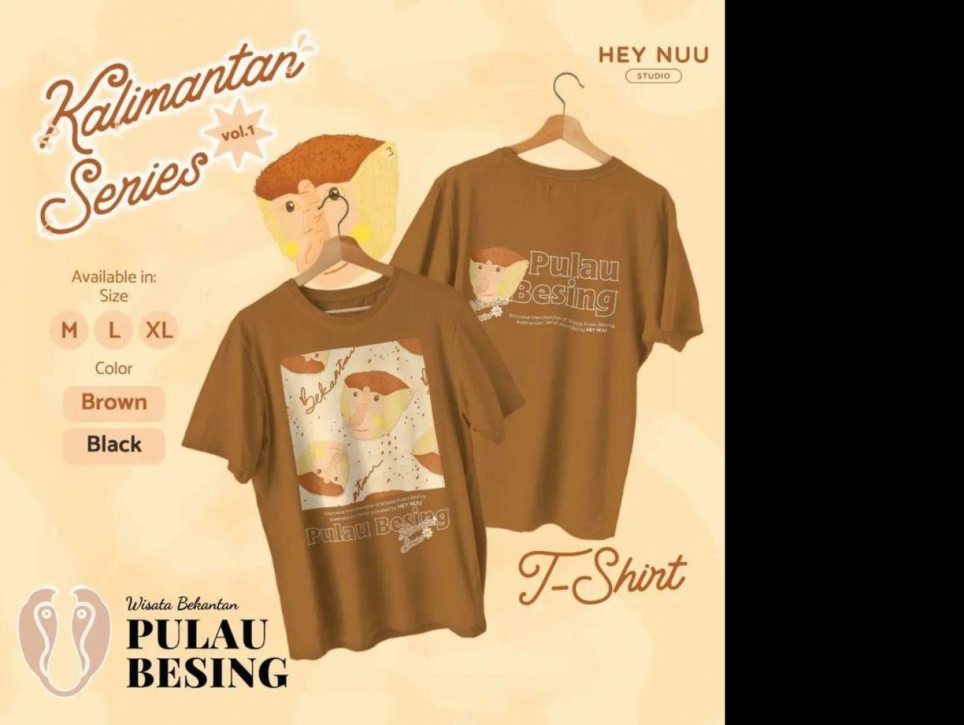 Baju Kaos Motif Bakantan