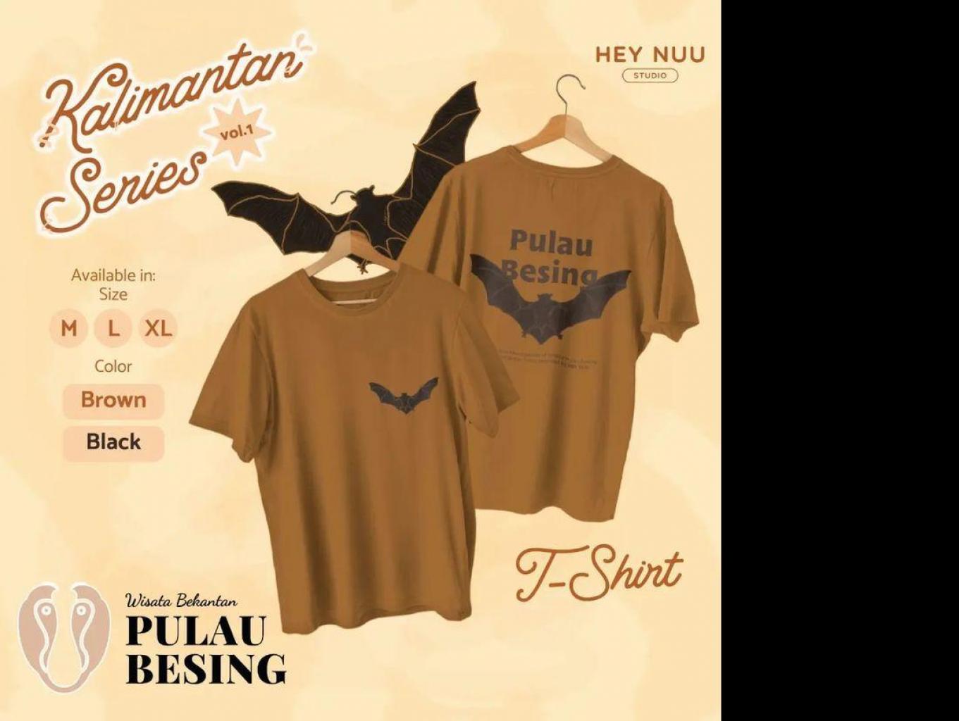 Baju Kaos Motif Kalong 