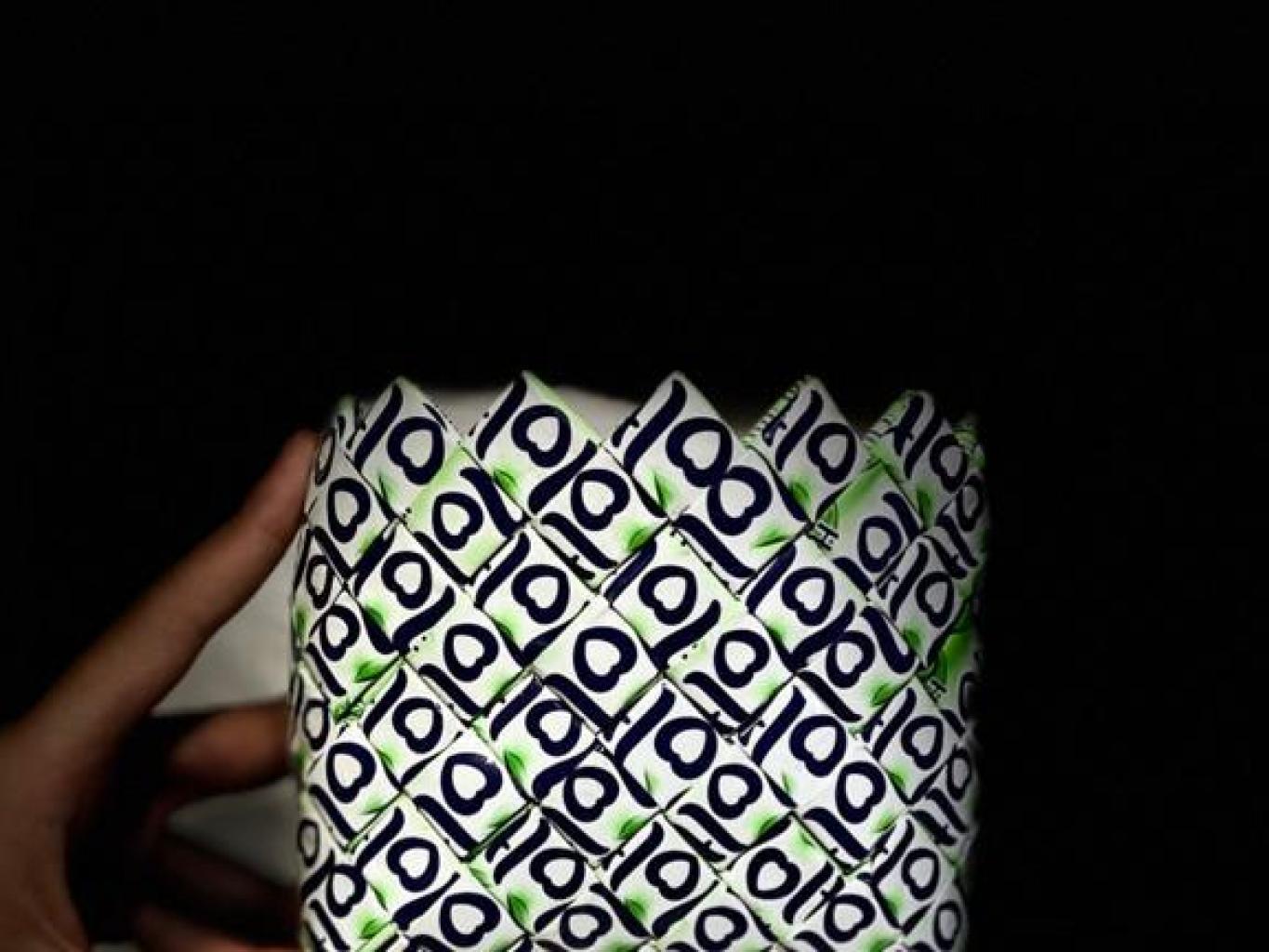 Pouch dari sampah plastik