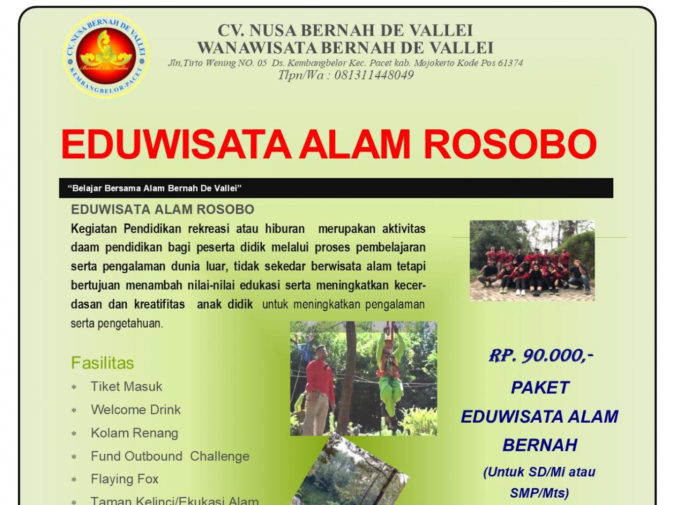 Edikasi Alam Rosobo