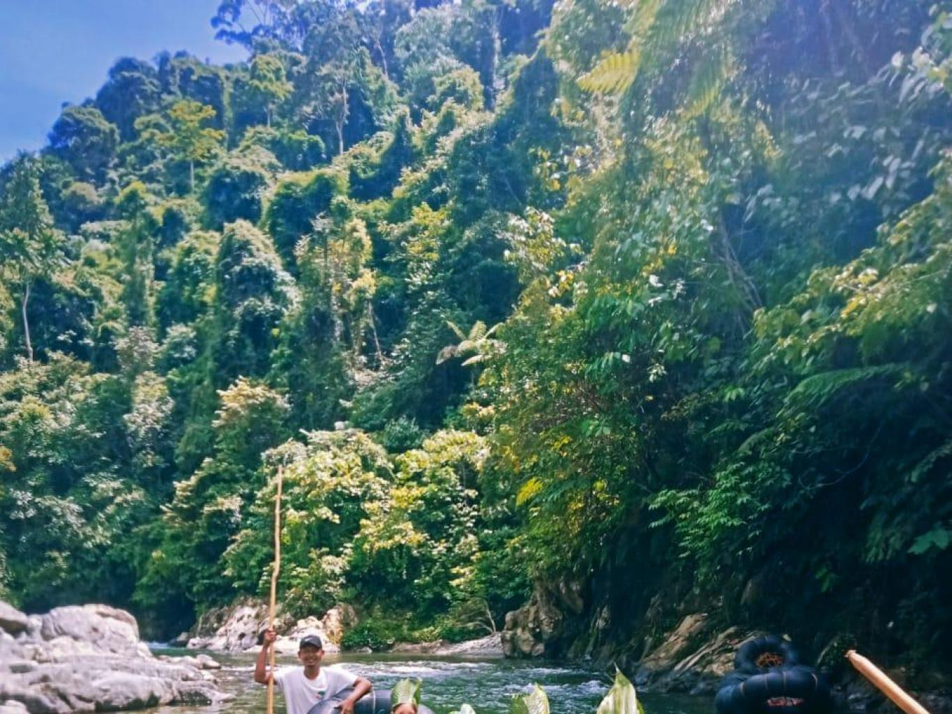 Rafting in Bukit lawang