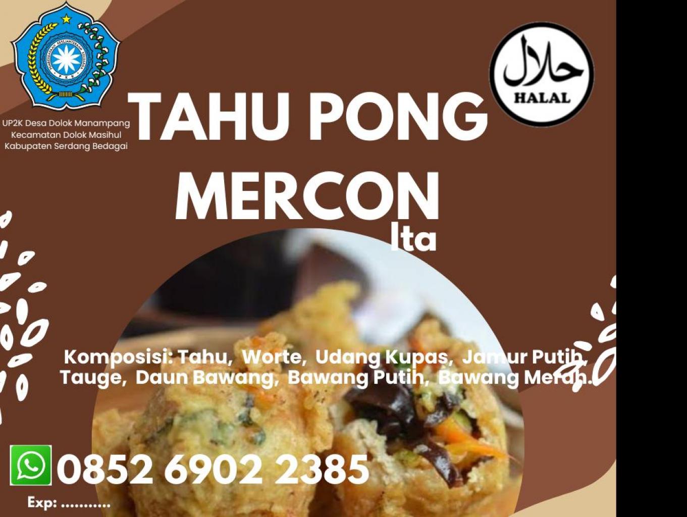 TAHU PONG MERCON